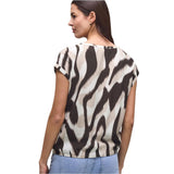 Street One Brown Viscose Blouse