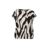 Street One Brown Viscose Blouse