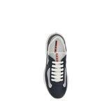 Prada Blue Polyamide Athletic Sneakers
