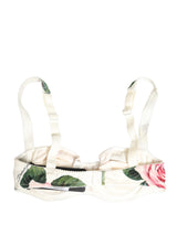 Dolce & Gabbana Multicolor Floral Semi-Pad Underwire Underwear