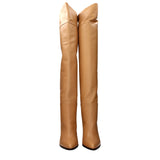 Jimmy Choo Beige Leather Ankle Boots