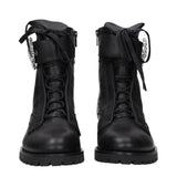 Jimmy Choo Black Leather Ankle Boots