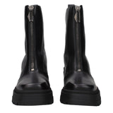 Jimmy Choo Black Leather Ankle Boots