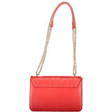 Mario Valentino Rosso Polyurethane Women's Bag