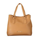 Valentino Brown Polyethylene Handbag