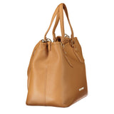 Valentino Brown Polyethylene Handbag