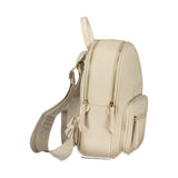 Valentino Beige Poliuretano Womens Backpack