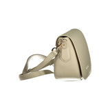 Valentino Beige Polyethylene Handbag