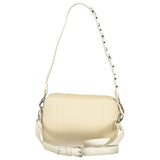 Valentino Beige Polyurethane Women's Bag with Double Shoulder Strap