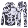Camouflage Raincoat Set for Outdoor Activities