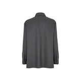 Fendi Gray Cashmere Coat