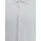Brooksfield White Cotton Dress Shirt
