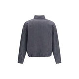Fendi Blue Linen Denim Jacket