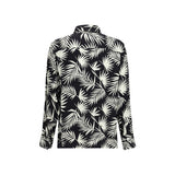 Laneus Black Viscose Pattern Shirt