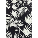 Laneus Black Viscose Pattern Shirt