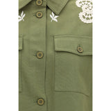 Max Mara Bicolor Cotton Coat