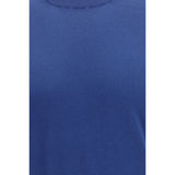Brunello Cucinelli Blue Cotton T-Shirt