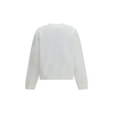 MM6 White Cotton Sweatshirt