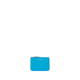 Comme Des Garçons Blue Calf Leather Bos Taurus Wallet