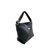 Baldinini Trend Black Leather Women Shoulder Bag