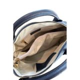 Baldinini Trend Blue Leather Women Handbag