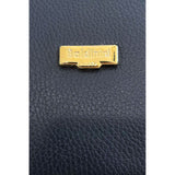 Baldinini Trend Blue Leather Women Crossbody Bag
