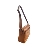 Baldinini Trend Brown Leather Women Crossbody Bag