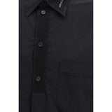 Dolce & Gabbana Black Cotton Dress Shirt