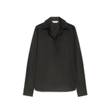 Max Mara Black Cotton Shirt