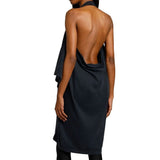 Balenciaga Black Cotton Casual Dress