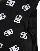 Dolce & Gabbana White Black Logo Waistband Midi Brief Underwear