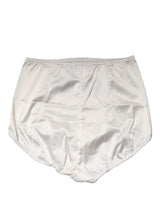 Dolce & Gabbana White Silk Blend High Waist Girdle Panty Underwear