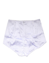 Dolce & Gabbana White Silk Blend High Waist Girdle Panty Underwear