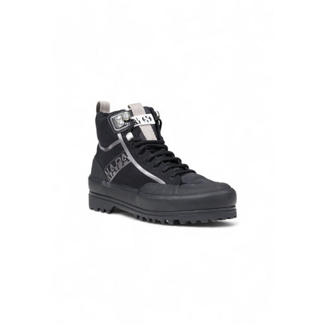 Superga Black Fabric Athletic Sneakers