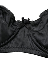 Dolce & Gabbana Black Semi-Pad Underwire Balconette Bra Underwear