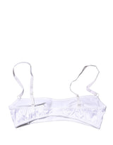 Dolce & Gabbana White Semi-Pad Underwire Balconette Bra Underwear