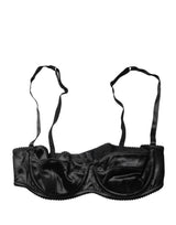 Dolce & Gabbana Black Semi-Pad Underwire Balconette Bra Underwear