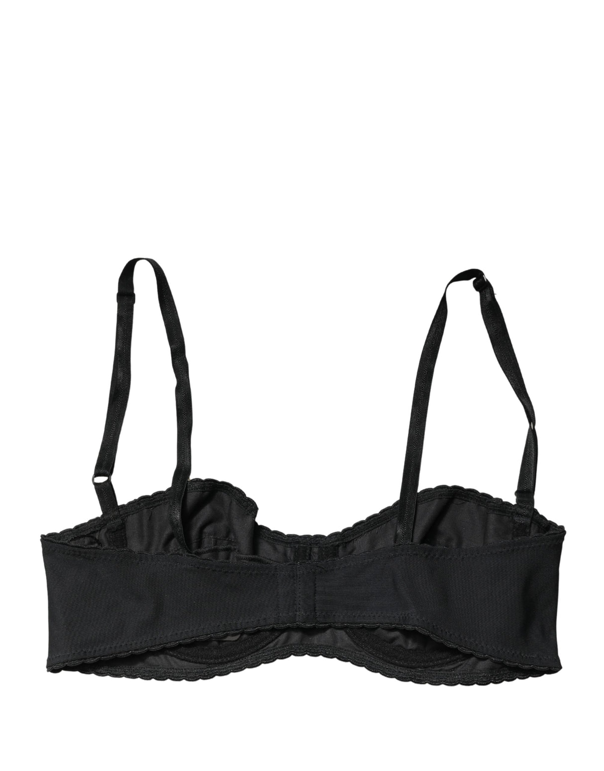 Dolce & Gabbana Black Semi-Pad Underwire Balconette Bra Underwear