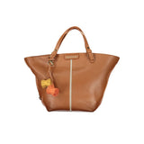 Mario Valentino Brown Polyurethane Women's Bag