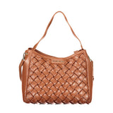 Valentino Brown Polyethylene Handbag