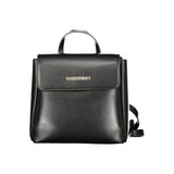 Mario Valentino Black Polyurethane Women's Backpack