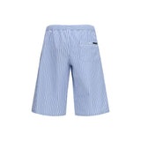 Dolce & Gabbana Blue Cotton Bermuda Shorts