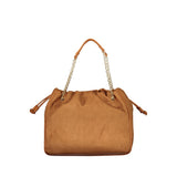 Mario Valentino Brown Polyurethane Women's Bag