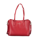 Mario Valentino Rosso Polyurethane Women's Bag