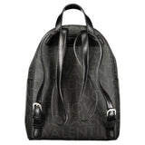 Mario Valentino Black Polyurethane Womens Backpack