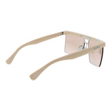 Max Mara Beige Plastic Sunglasses