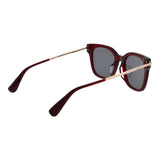 Max Mara Burgundy Acetate Sunglasses