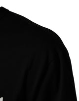 Dolce & Gabbana Black Camouflage Graphic Cotton Crewneck T-shirt