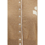 Marant Etoile Beige Cotton Cardigan
