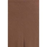 Brunello Cucinelli Brown Viscose Long Skirt